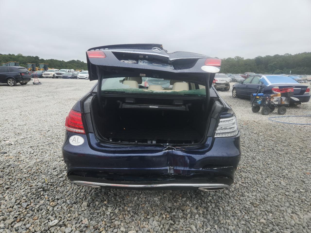 2014 Mercedes-benz E 350 4matic Blue vin: WDDHF8JBXEA859328
