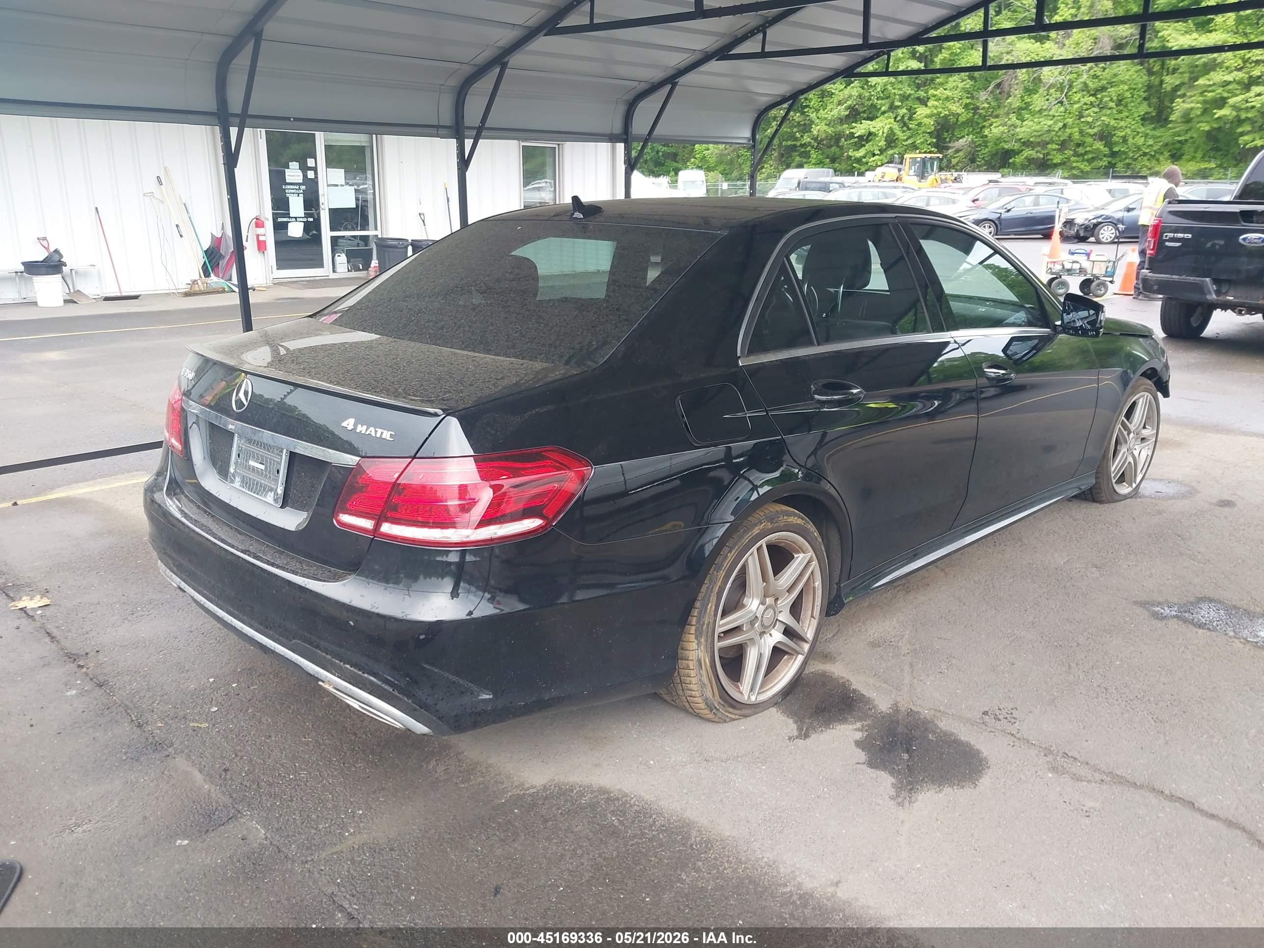 2014 Mercedes-benz E 350 4matic Black vin: WDDHF8JBXEA895309