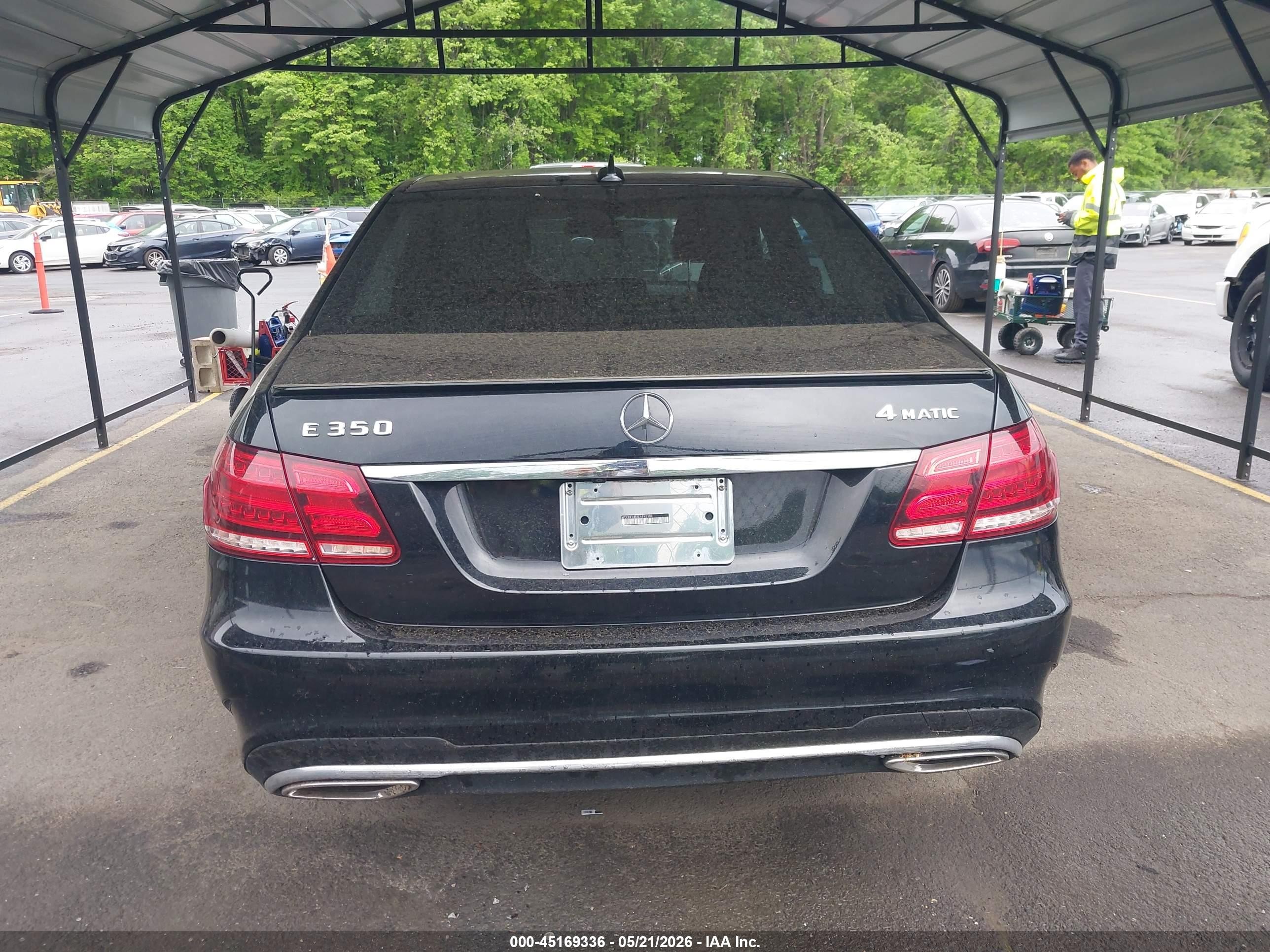 2014 Mercedes-benz E 350 4matic Black vin: WDDHF8JBXEA895309