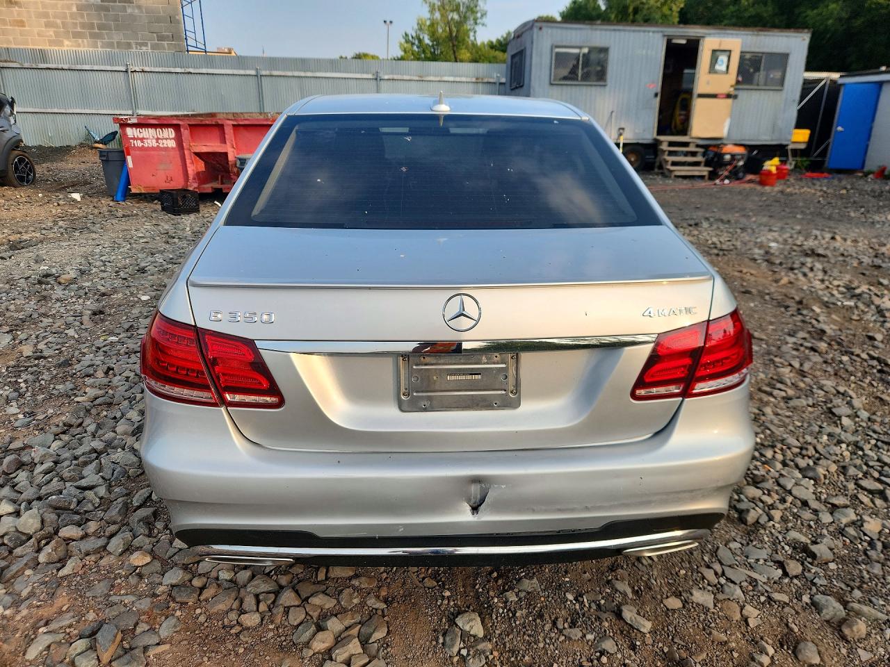 2014 Mercedes-benz E 350 4matic Silver vin: WDDHF8JBXEA913064