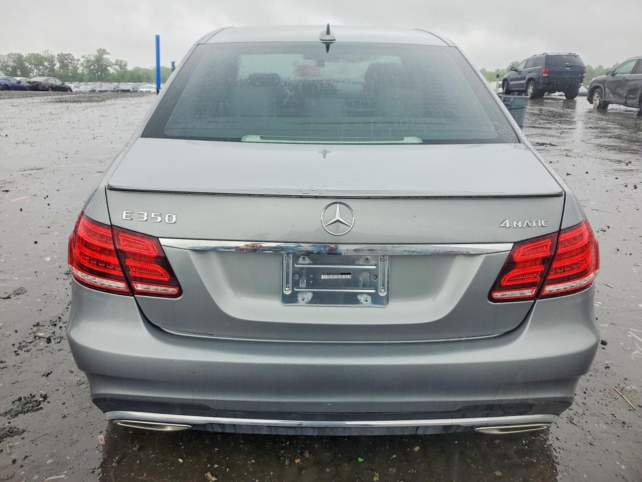 2014 Mercedes-benz E 350 4matic Silver vin: WDDHF8JBXEA932083