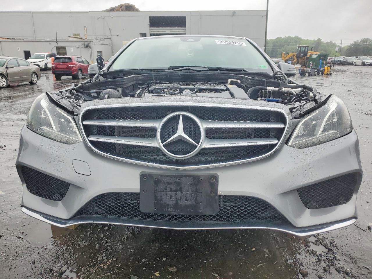 2014 Mercedes-benz E 350 4matic Silver vin: WDDHF8JBXEA932083