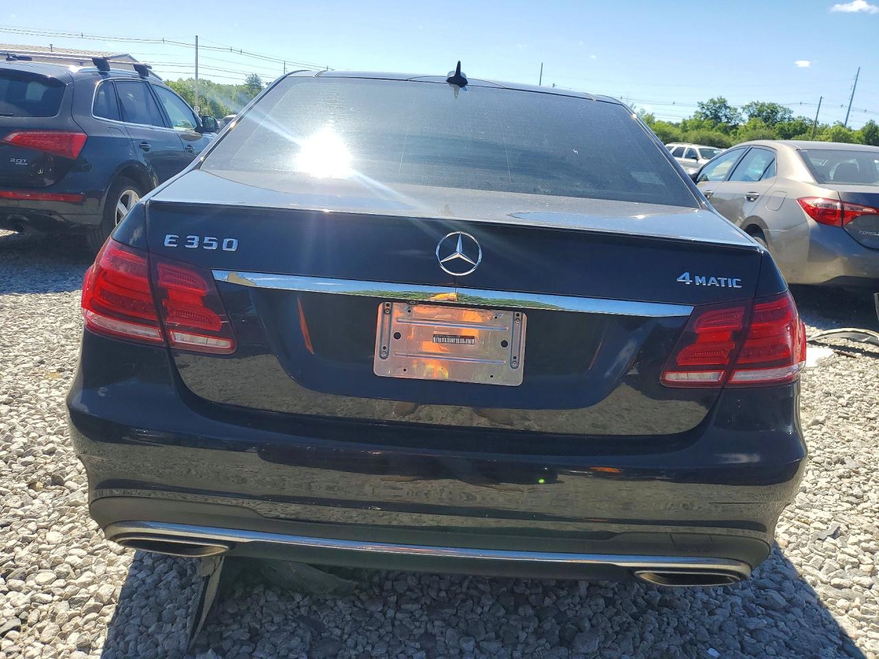 2014 Mercedes-benz E 350 4matic Black vin: WDDHF8JBXEA947599