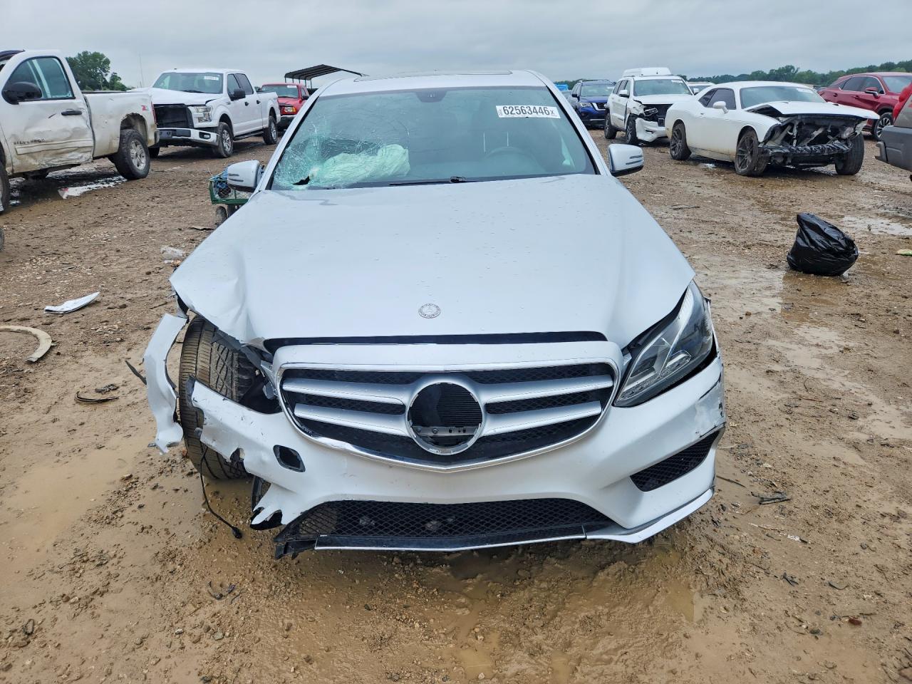 2014 Mercedes-benz E 350 4matic Silver vin: WDDHF8JBXEA985107