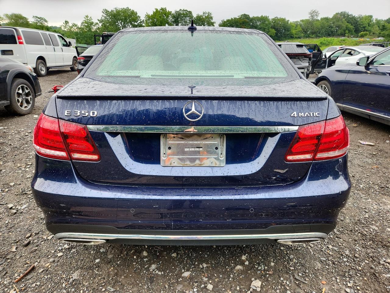 2014 Mercedes-benz E 350 4matic Blue vin: WDDHF8JBXEA985754
