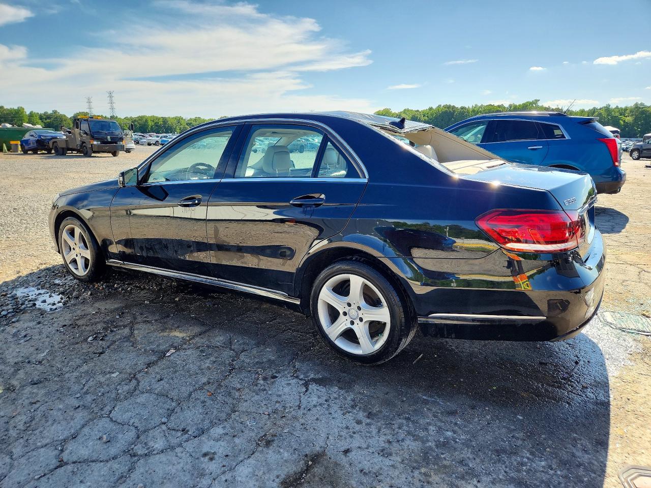 2014 Mercedes-benz E 350 4matic Черный vin: WDDHF8JBXEB043584
