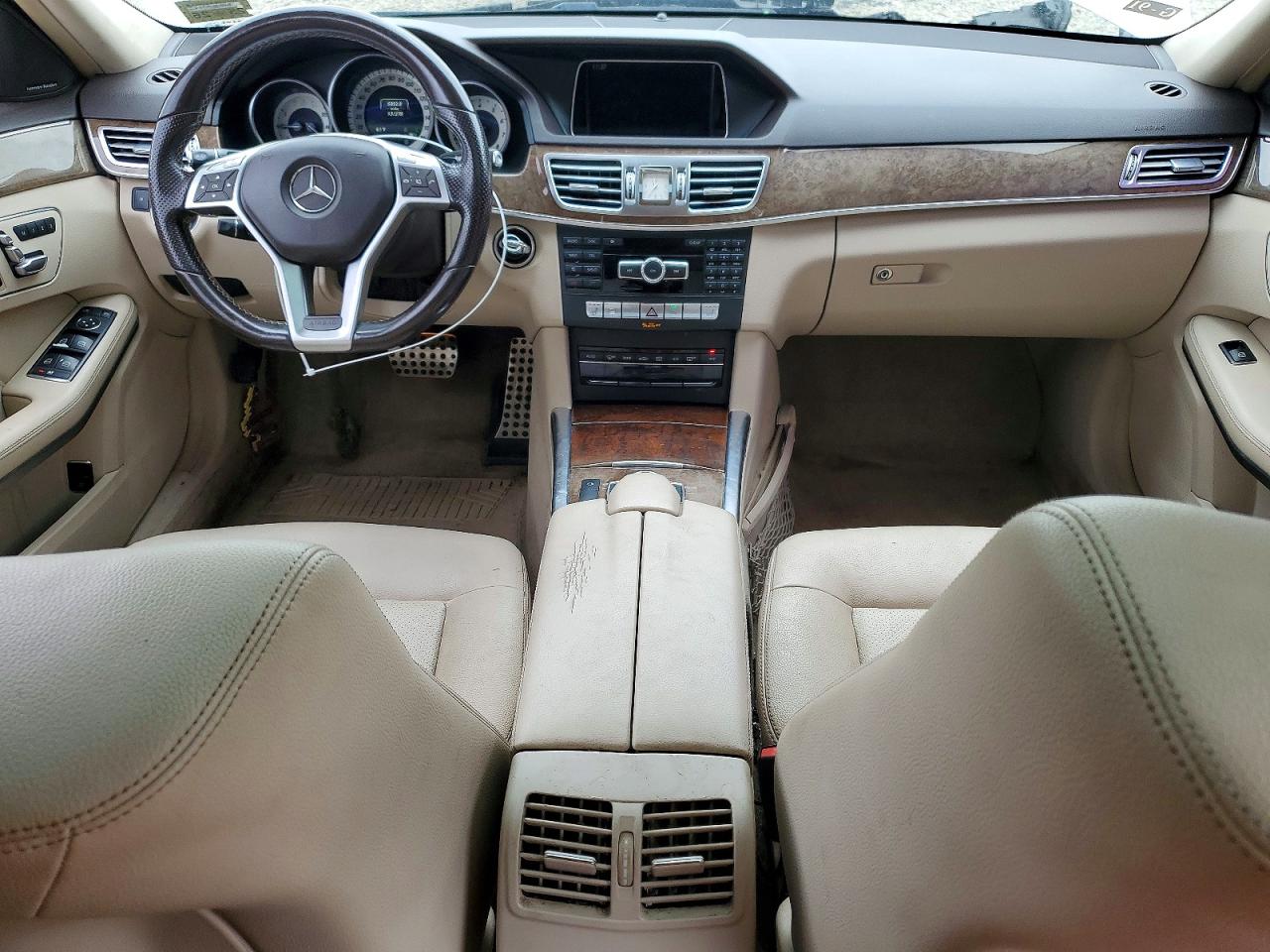 2014 Mercedes-benz E 350 4matic White vin: WDDHF8JBXEB046906