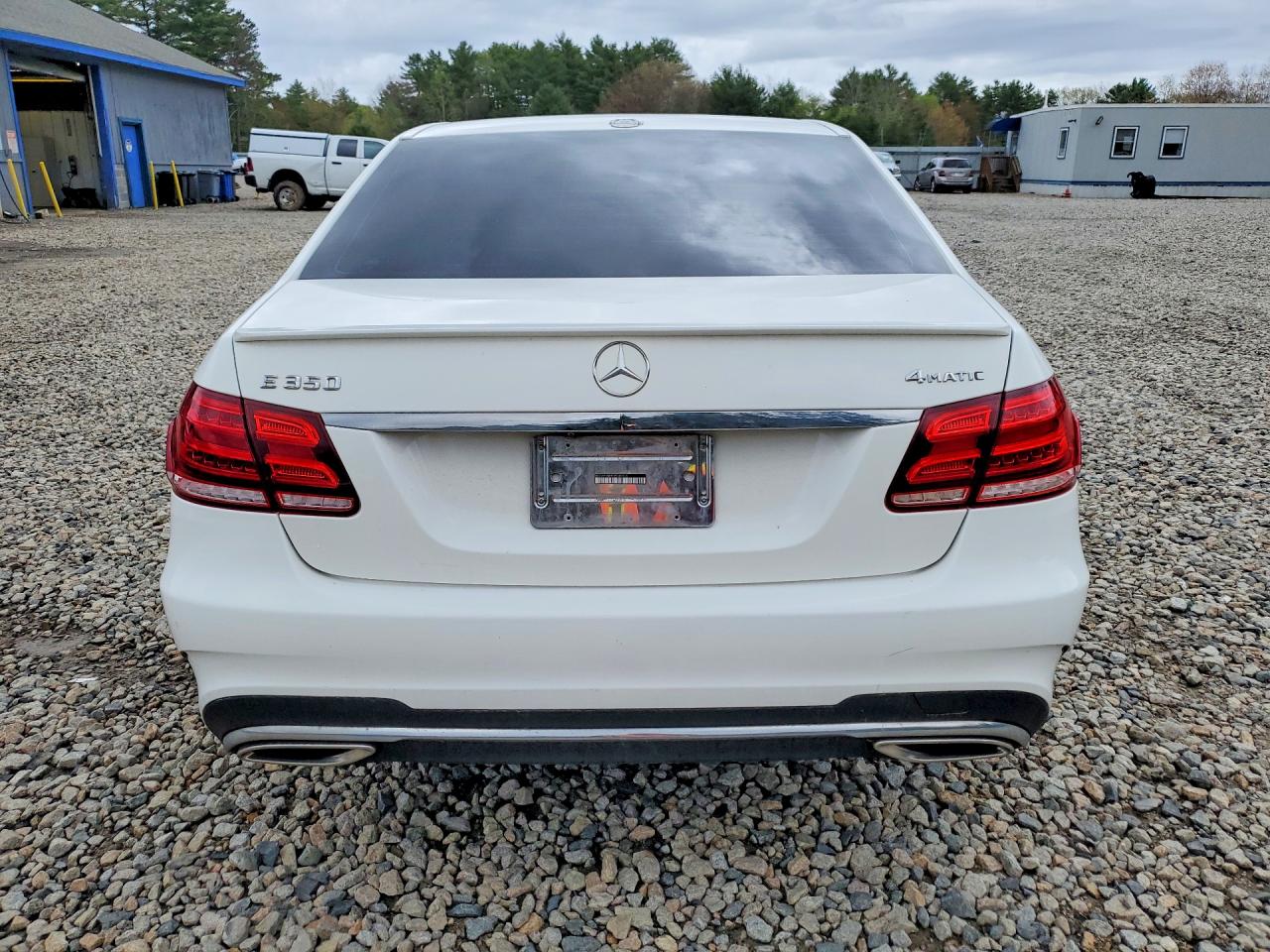 2014 Mercedes-benz E 350 4matic White vin: WDDHF8JBXEB046906