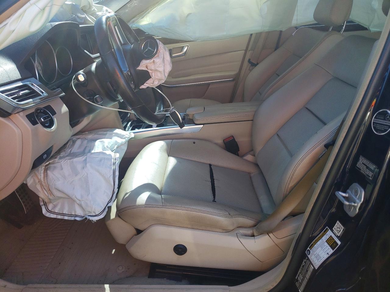 2014 Mercedes-benz E 350 4matic Синий vin: WDDHF8JBXEB058635
