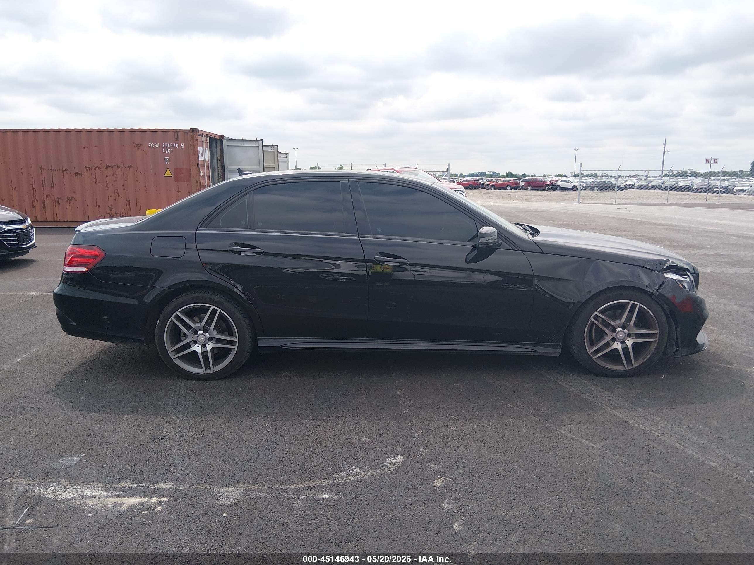 2015 Mercedes-benz E 350 4matic Black vin: WDDHF8JBXFB133593