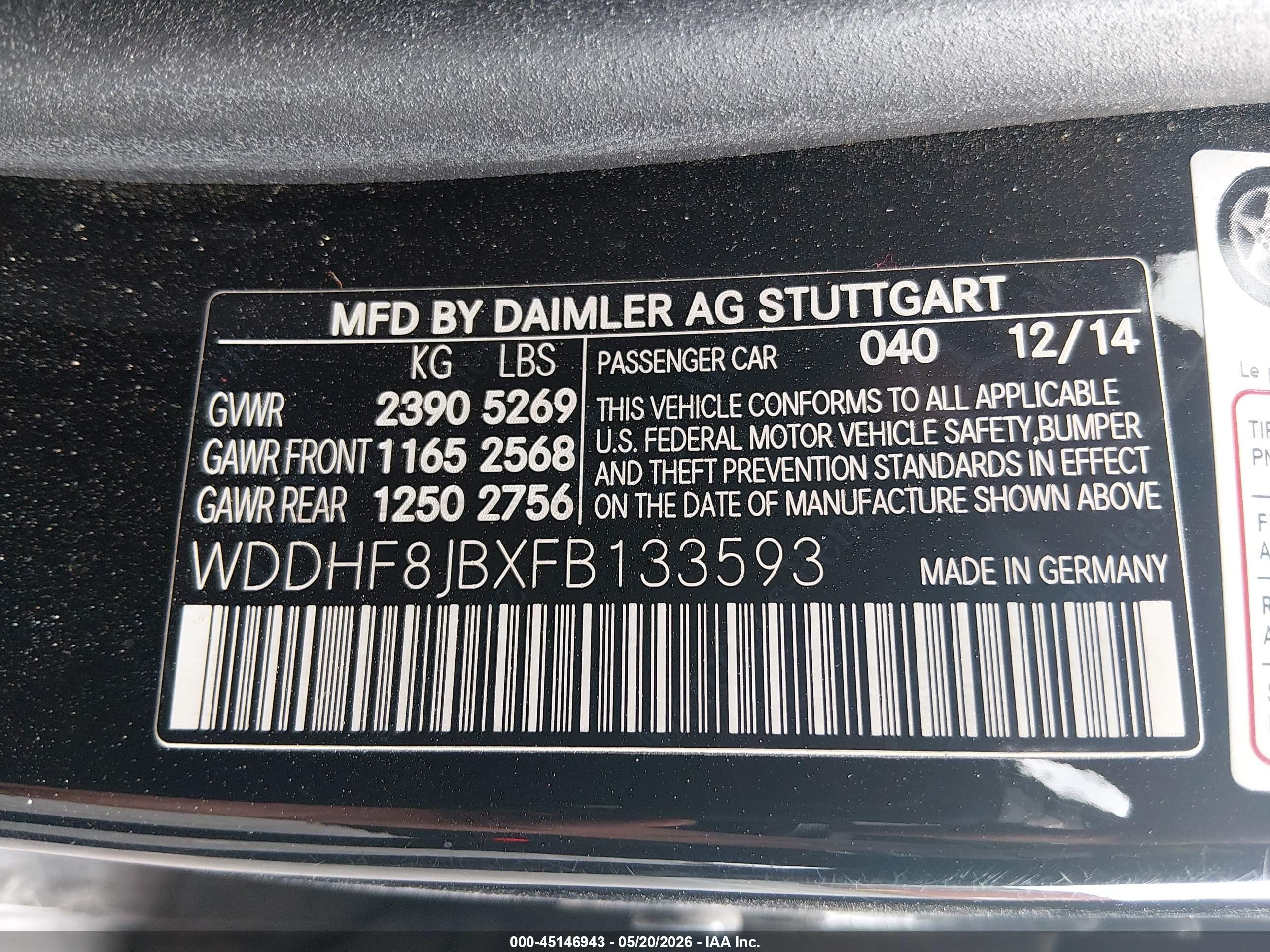 2015 Mercedes-benz E 350 4matic Black vin: WDDHF8JBXFB133593