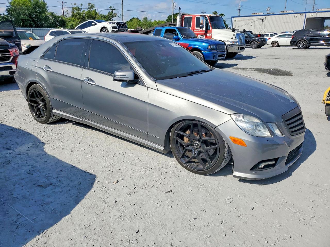 2011 Mercedes-benz E 550 4matic Gray vin: WDDHF9AB2BA417998