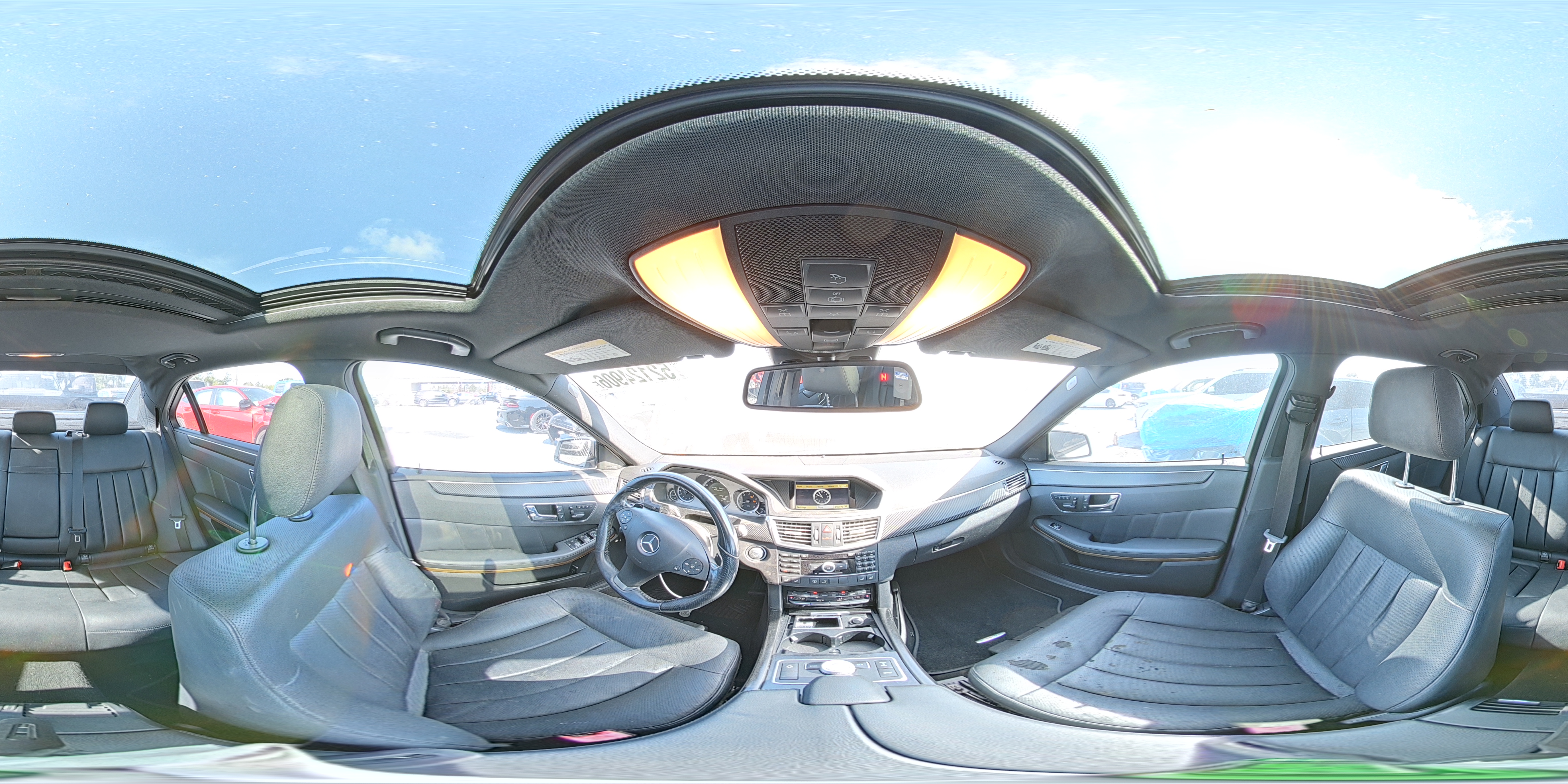 2011 Mercedes-benz E 550 4matic Gray vin: WDDHF9AB2BA417998