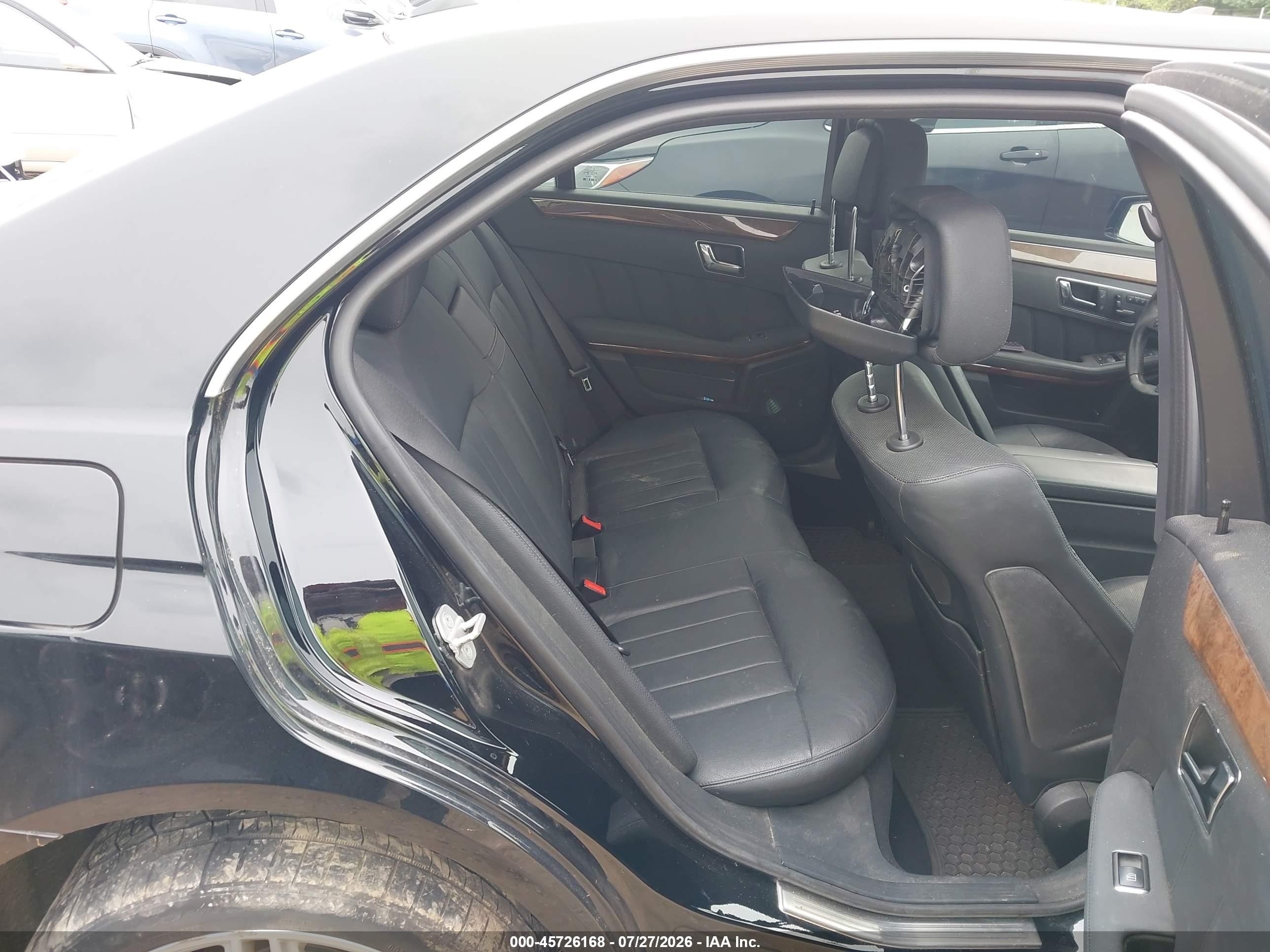 2011 Mercedes-benz E 550 4matic Black vin: WDDHF9AB2BA501156