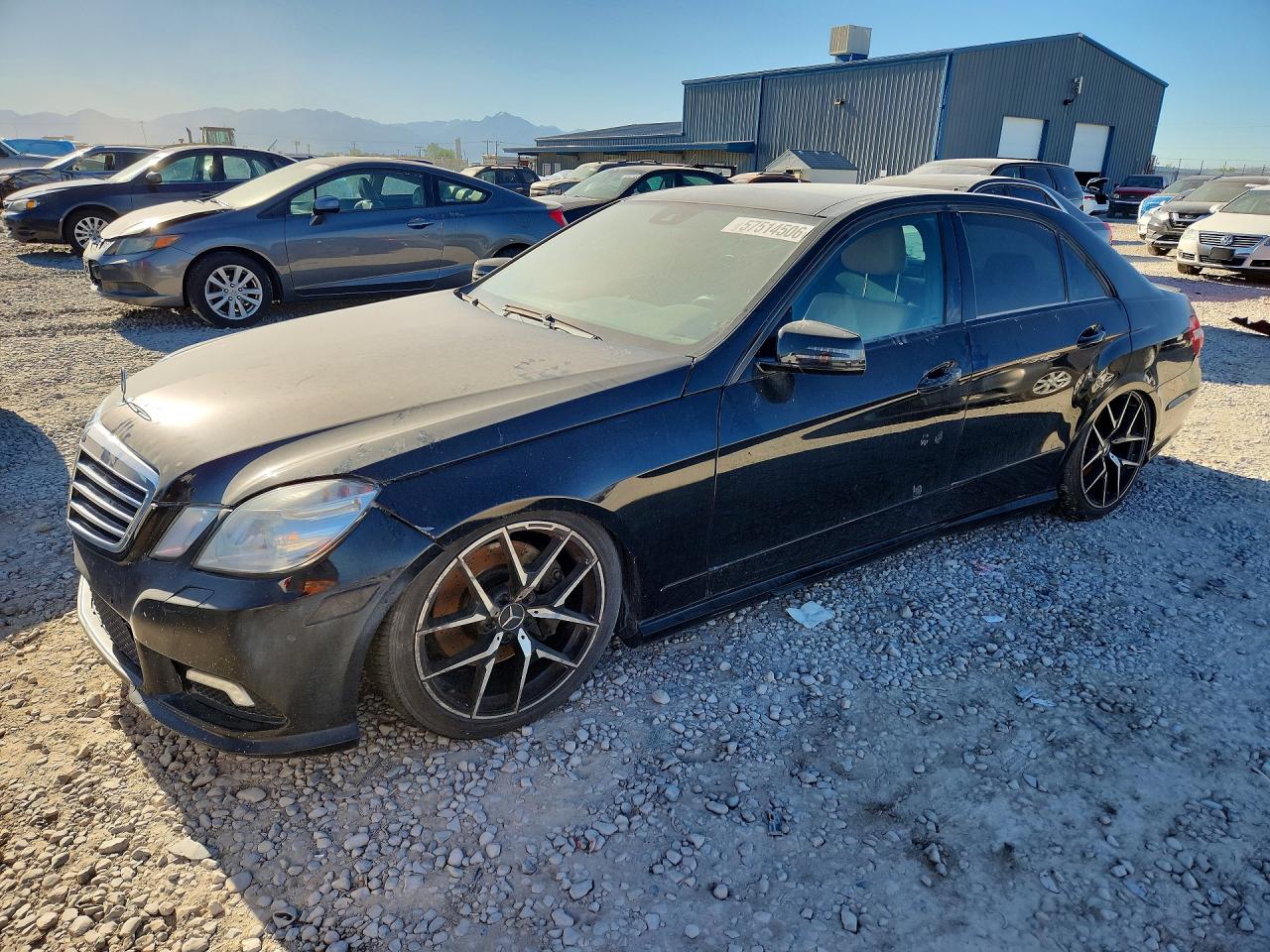 2010 Mercedes-benz E 550 4matic Черный vin: WDDHF9AB3AA236083