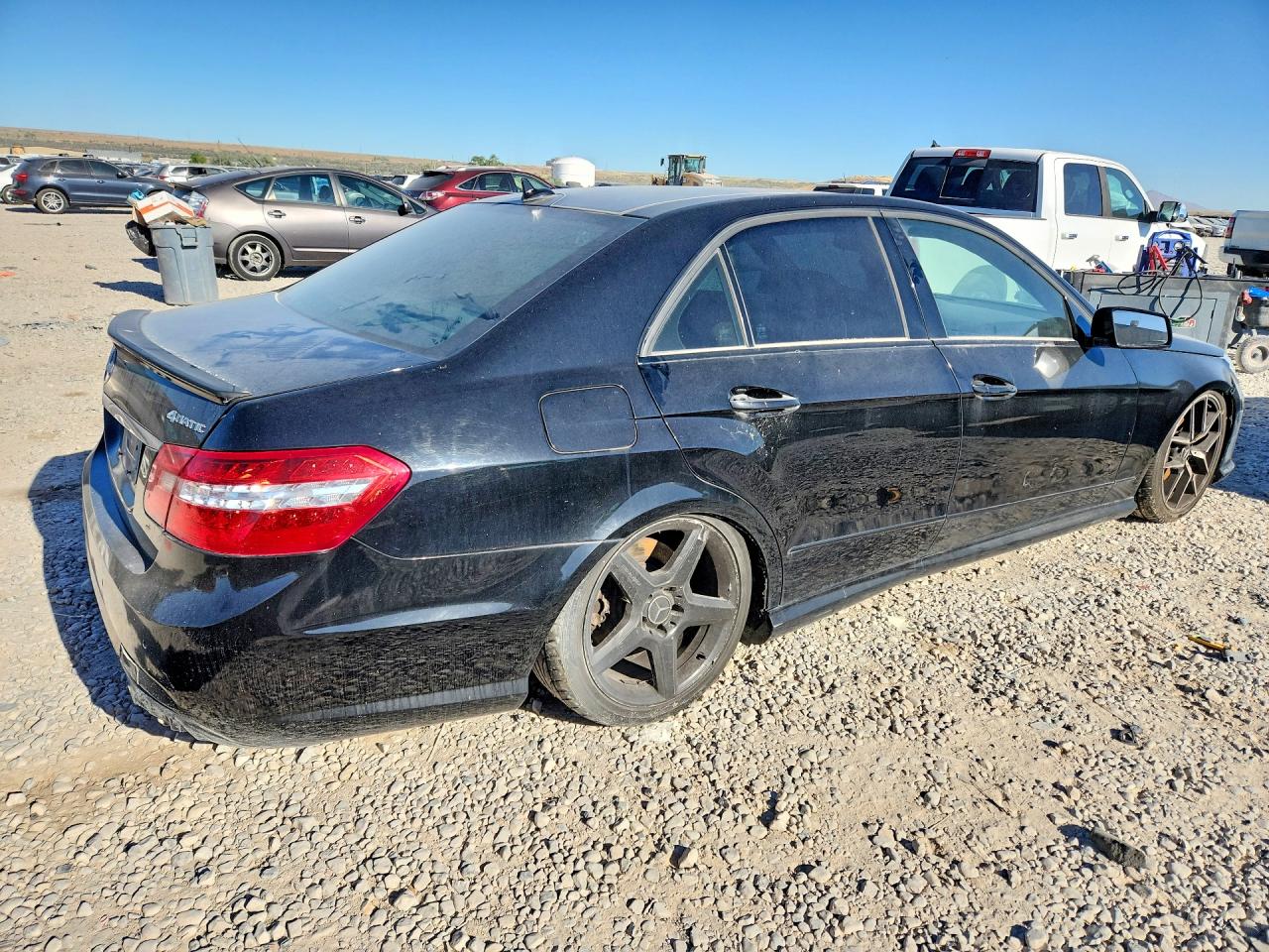 2010 Mercedes-benz E 550 4matic Черный vin: WDDHF9AB3AA236083