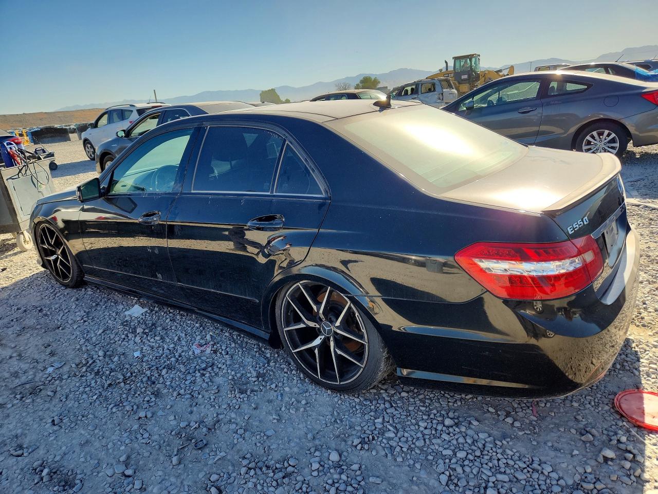 2010 Mercedes-benz E 550 4matic Черный vin: WDDHF9AB3AA236083