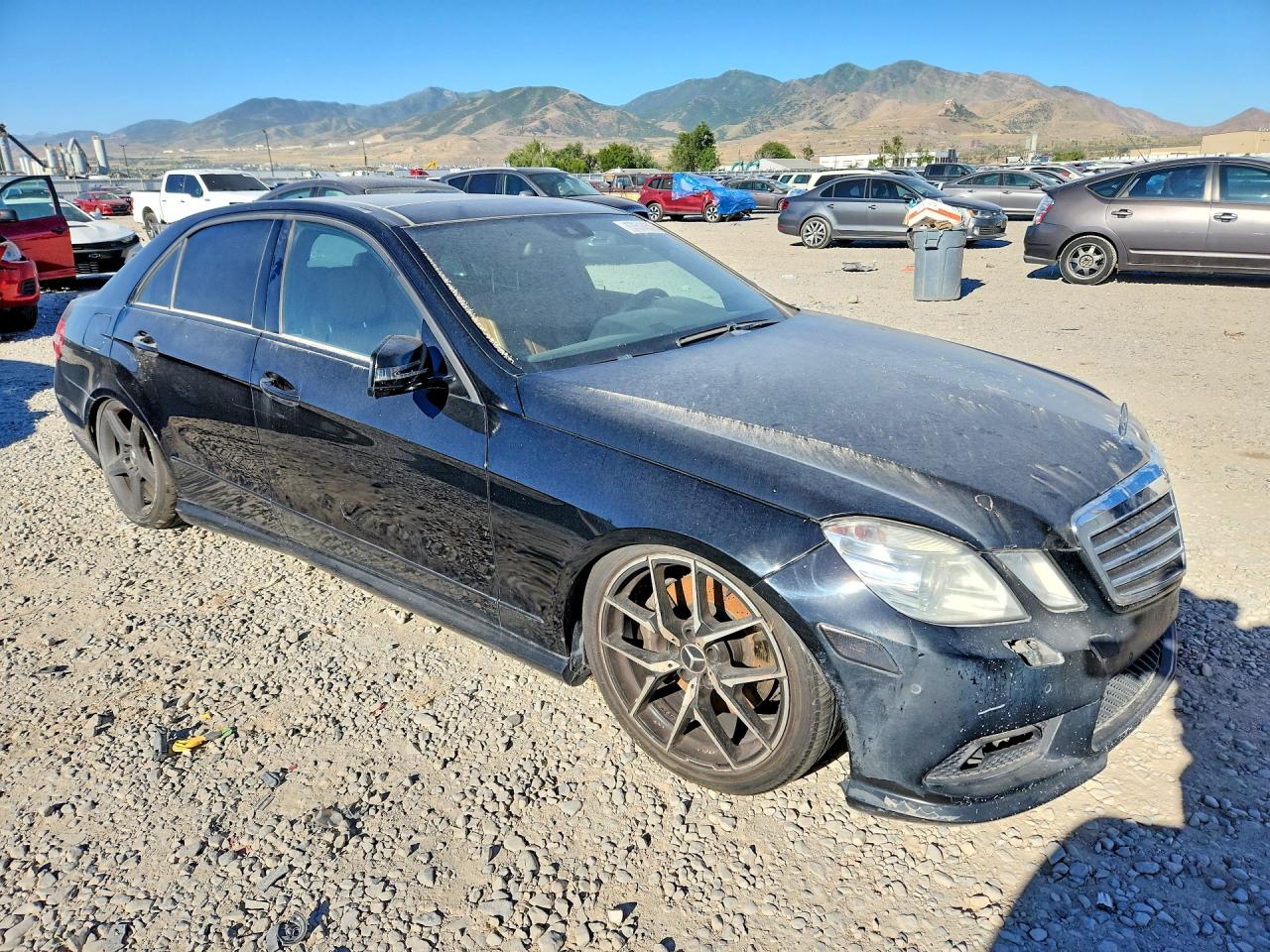 2010 Mercedes-benz E 550 4matic Черный vin: WDDHF9AB3AA236083