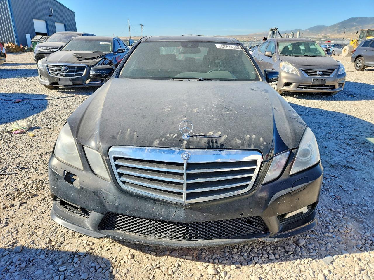 2010 Mercedes-benz E 550 4matic Черный vin: WDDHF9AB3AA236083