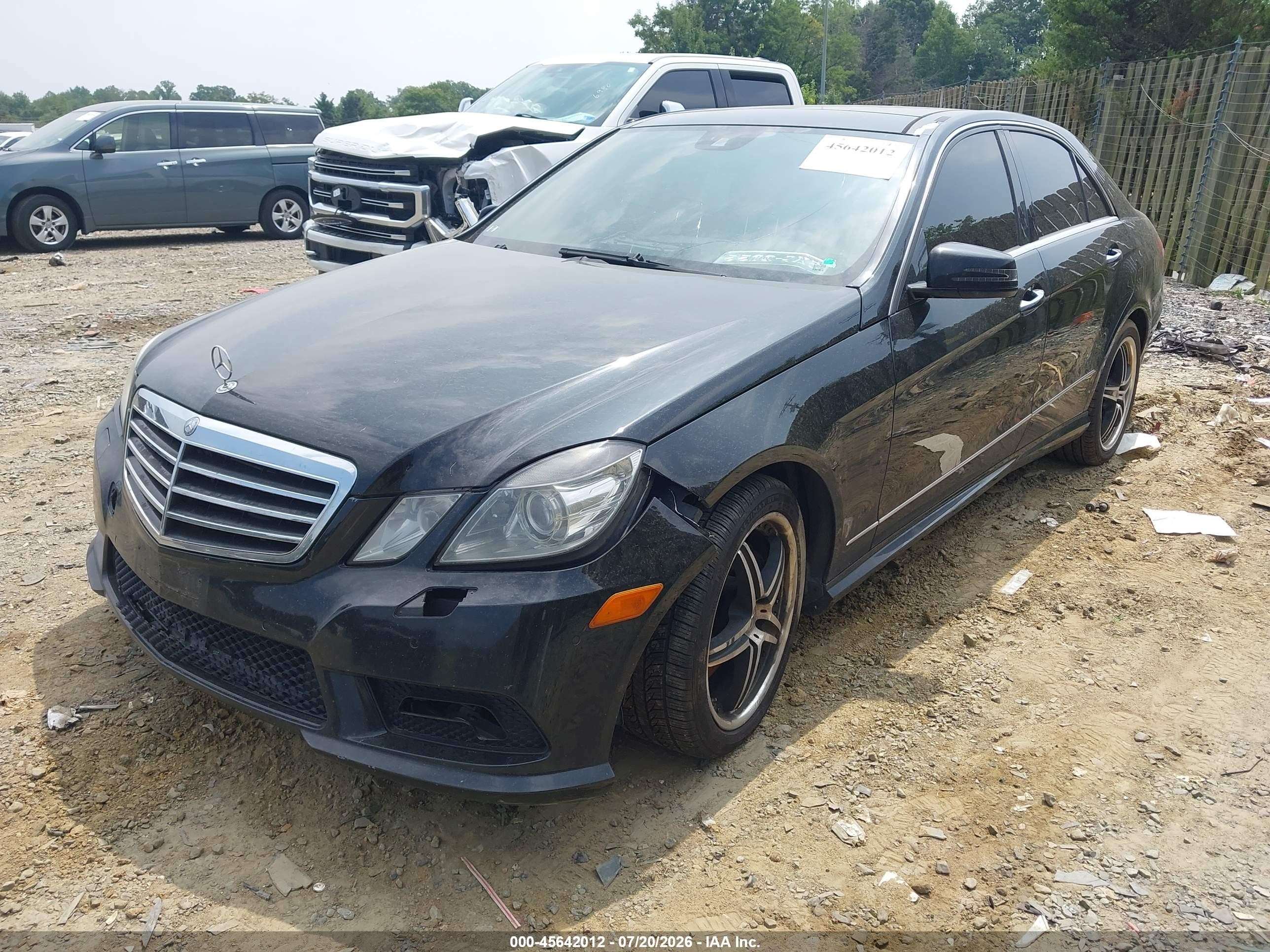 2010 Mercedes-benz E 550 4matic Black vin: WDDHF9AB3AA248525