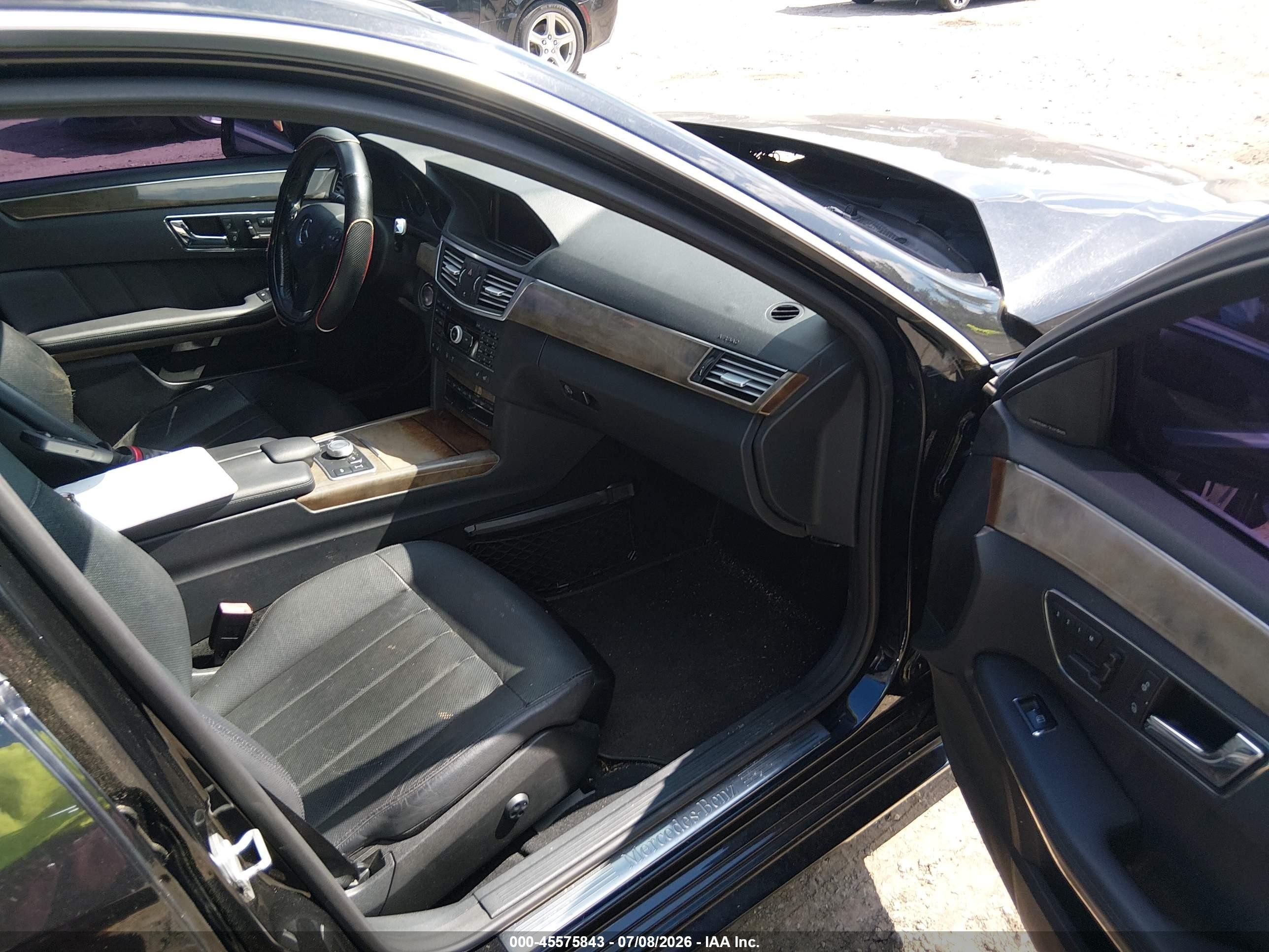 2010 Mercedes-benz E 550 4matic Black vin: WDDHF9AB5AA148734