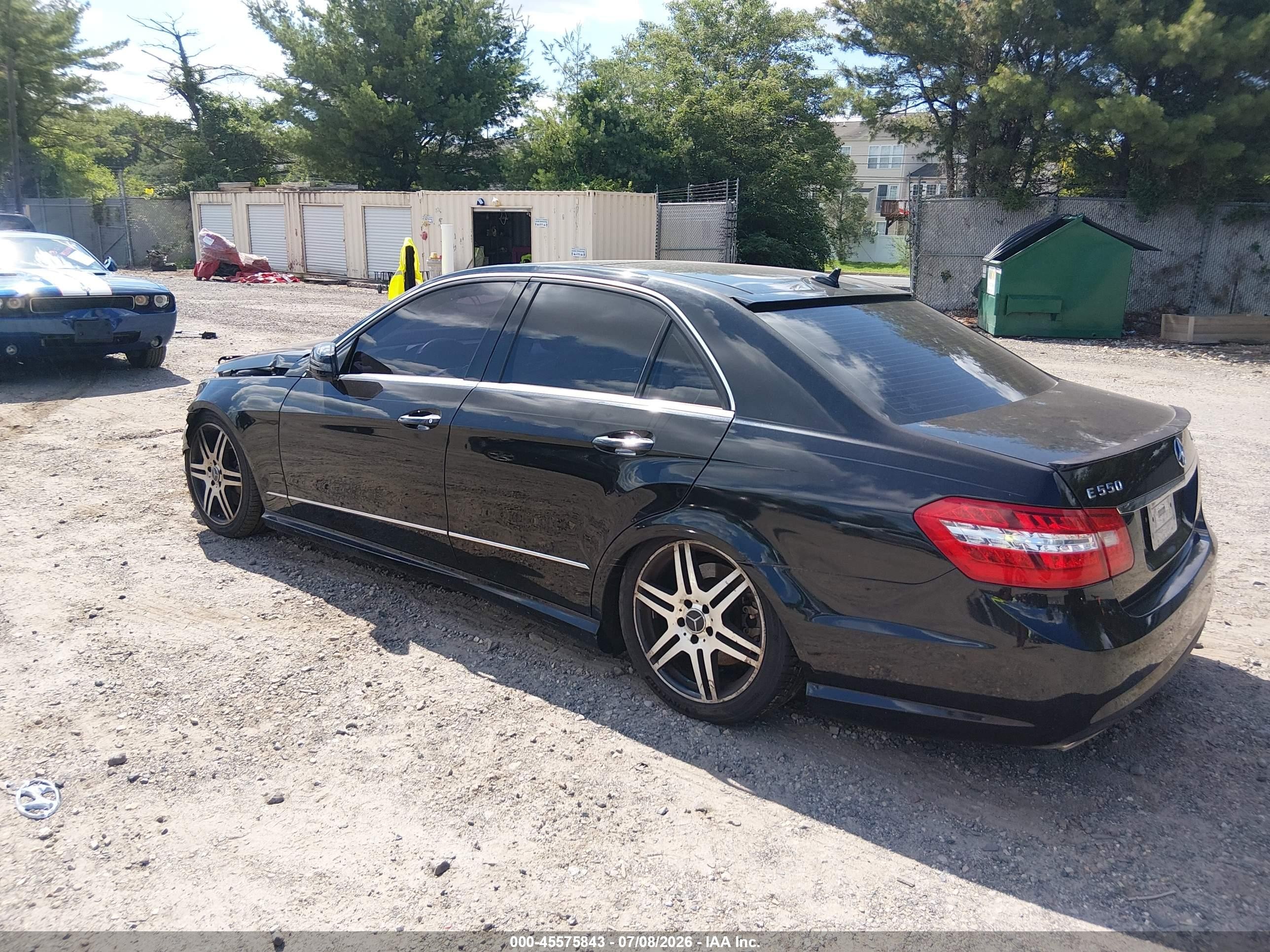 2010 Mercedes-benz E 550 4matic Black vin: WDDHF9AB5AA148734