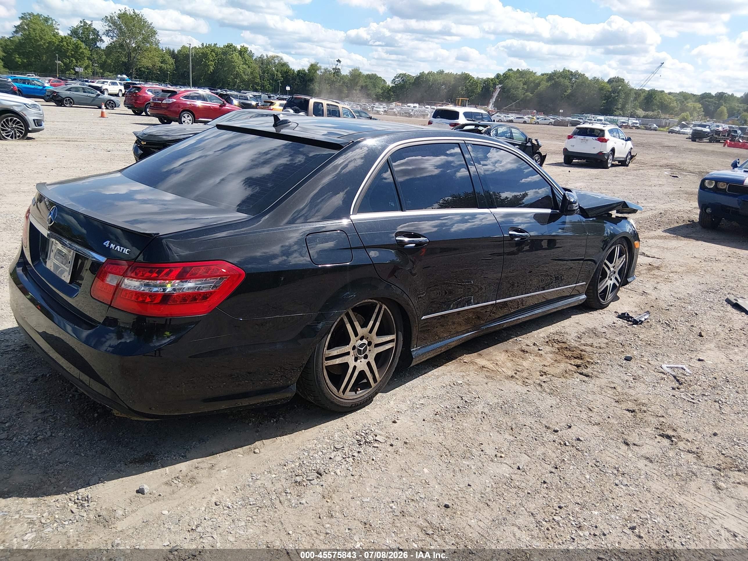2010 Mercedes-benz E 550 4matic Black vin: WDDHF9AB5AA148734