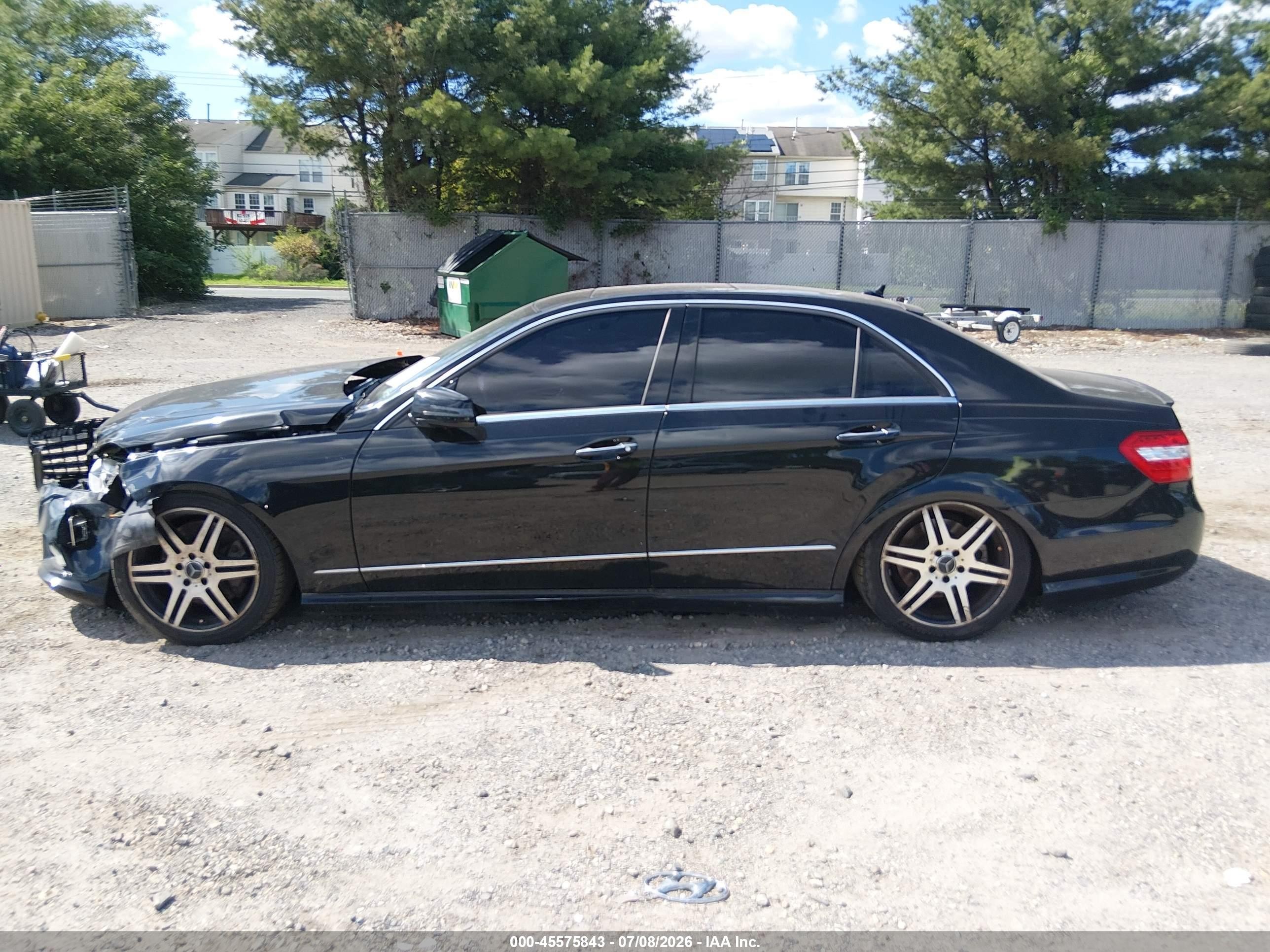 2010 Mercedes-benz E 550 4matic Black vin: WDDHF9AB5AA148734
