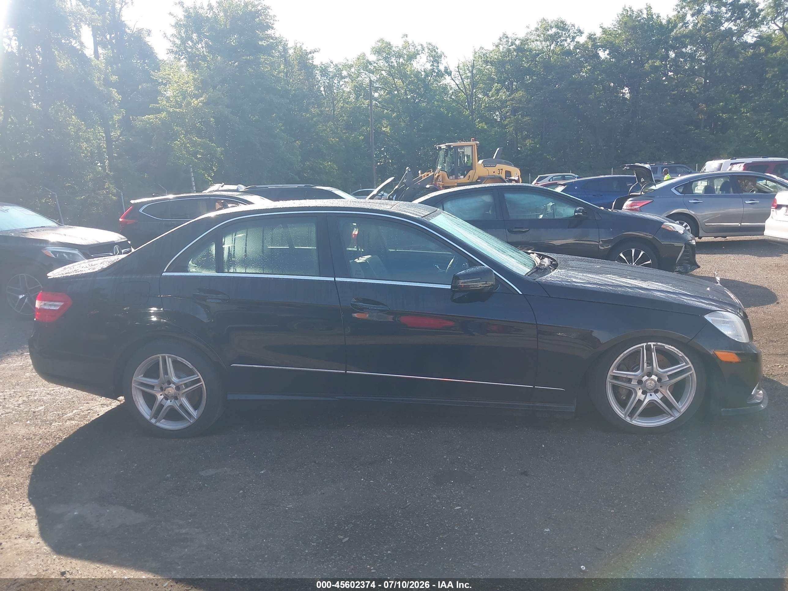 2011 Mercedes-benz E 550 4matic Black vin: WDDHF9AB5BA297209