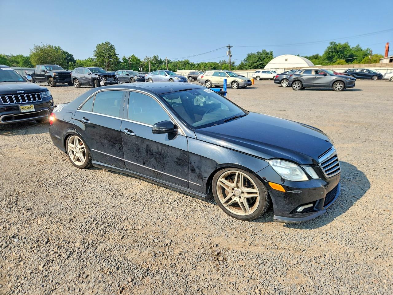 2011 Mercedes-benz E 550 4matic Black vin: WDDHF9AB5BA298179