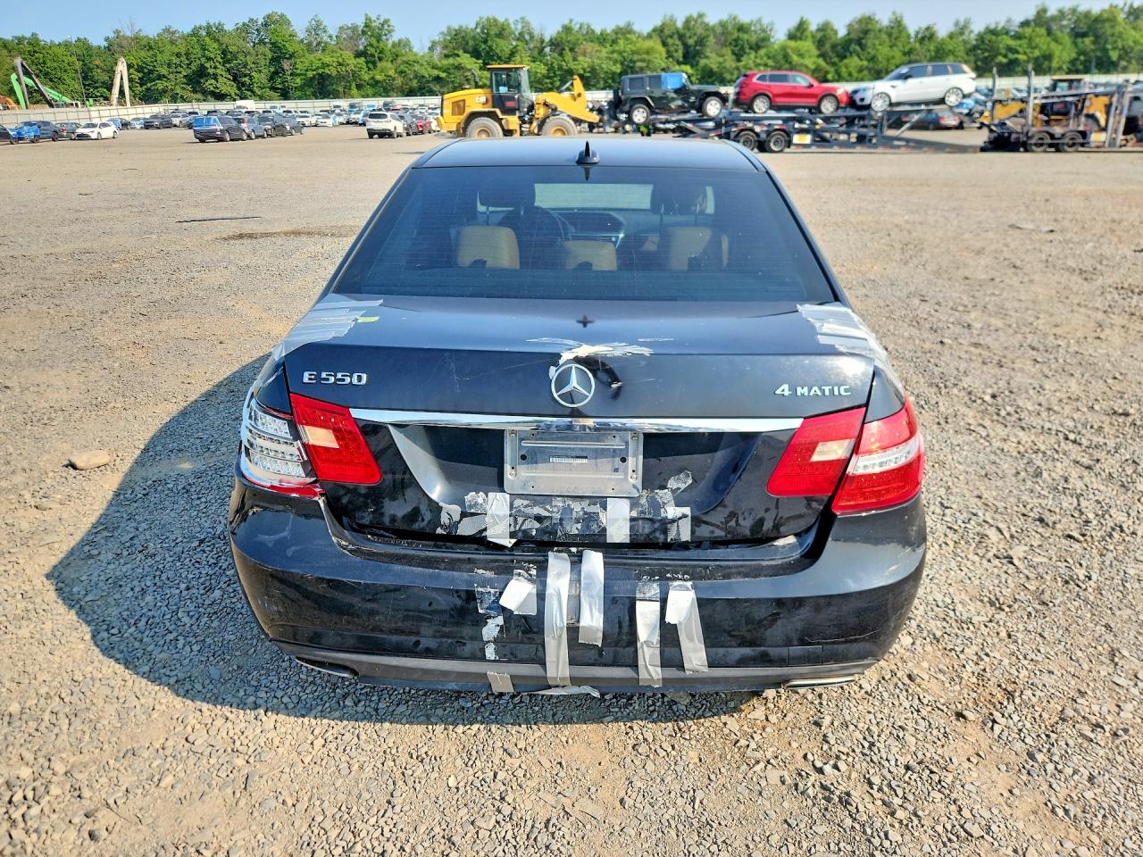 2011 Mercedes-benz E 550 4matic Black vin: WDDHF9AB5BA298179