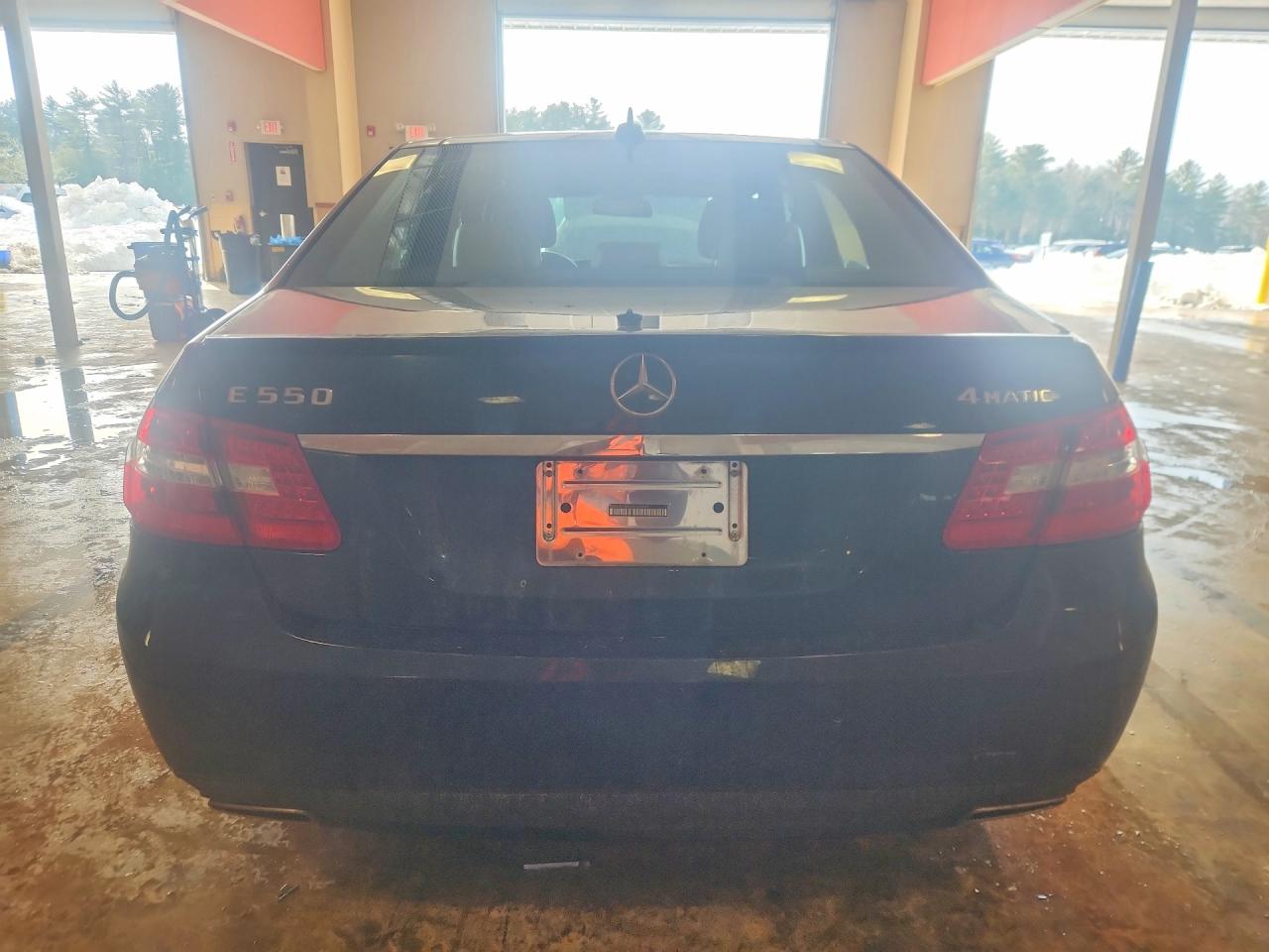 2011 Mercedes-benz E 550 4matic Black vin: WDDHF9AB5BA356484