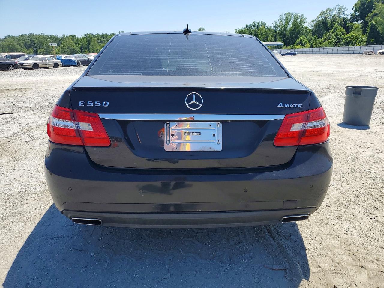 2011 Mercedes-benz E 550 4matic Black vin: WDDHF9AB5BA363189