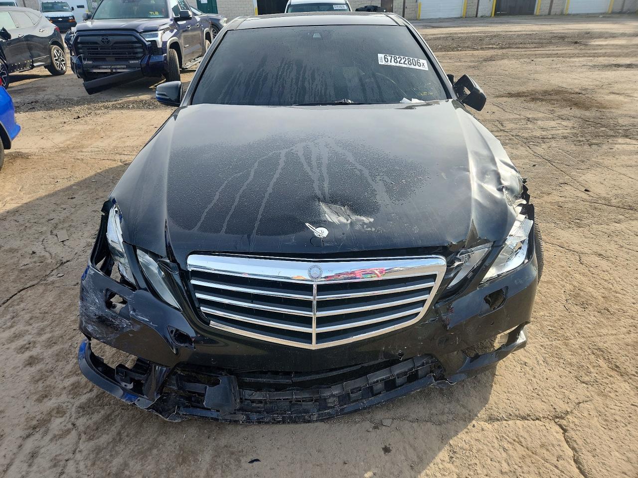 2011 Mercedes-benz E 550 4matic Black vin: WDDHF9AB7BA409878