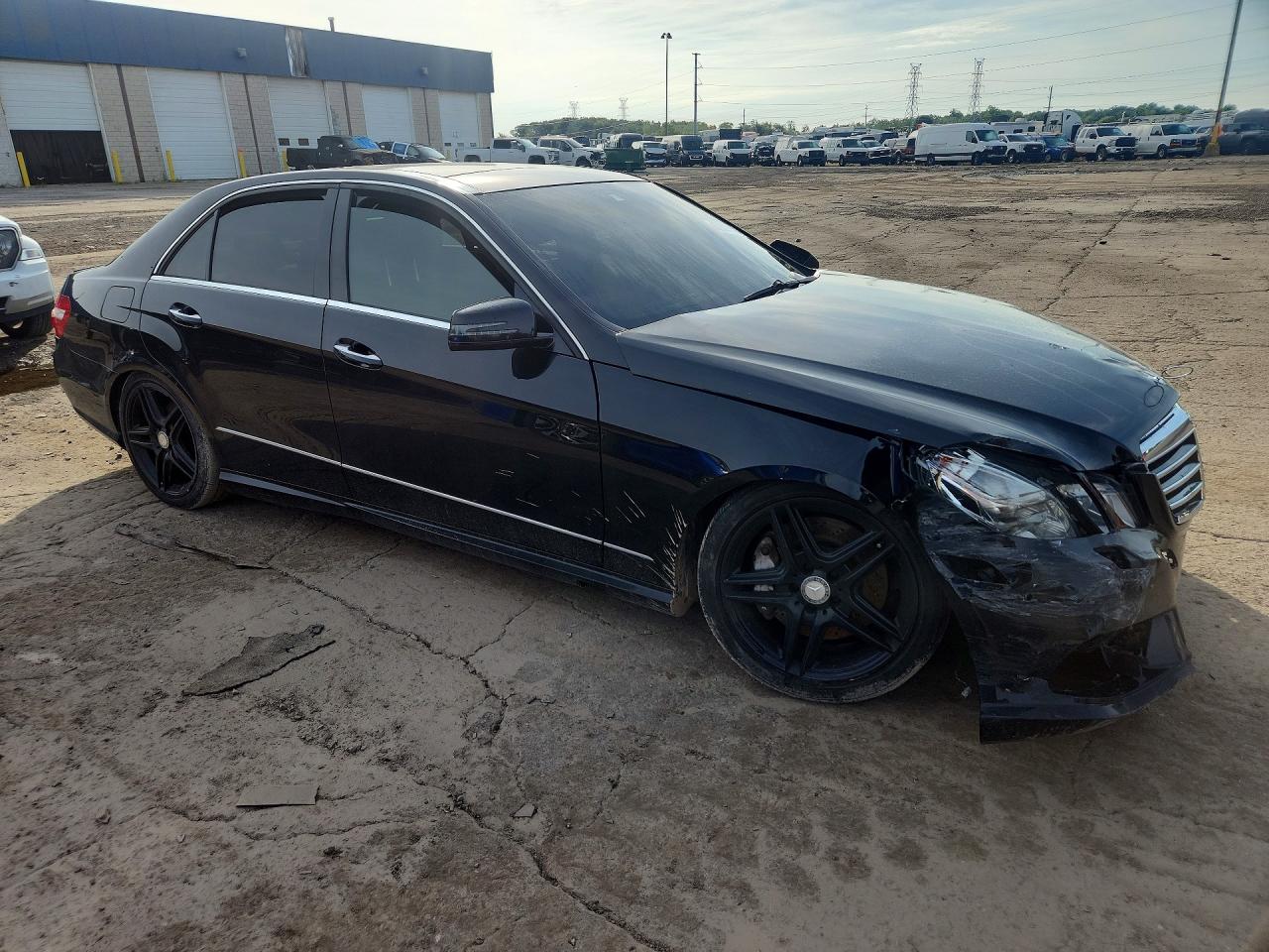 2011 Mercedes-benz E 550 4matic Black vin: WDDHF9AB7BA409878