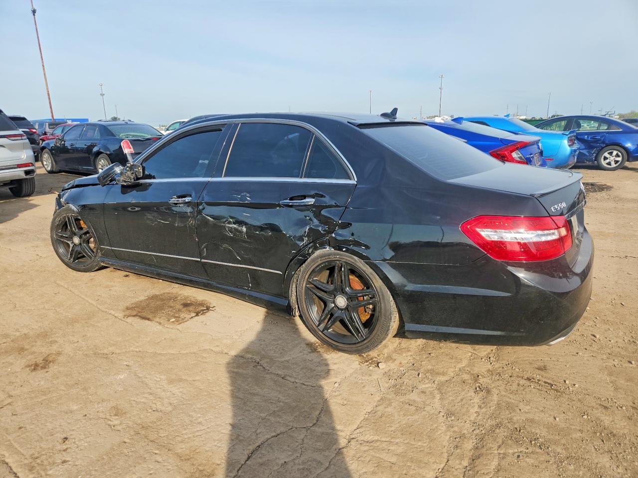 2011 Mercedes-benz E 550 4matic Black vin: WDDHF9AB7BA409878