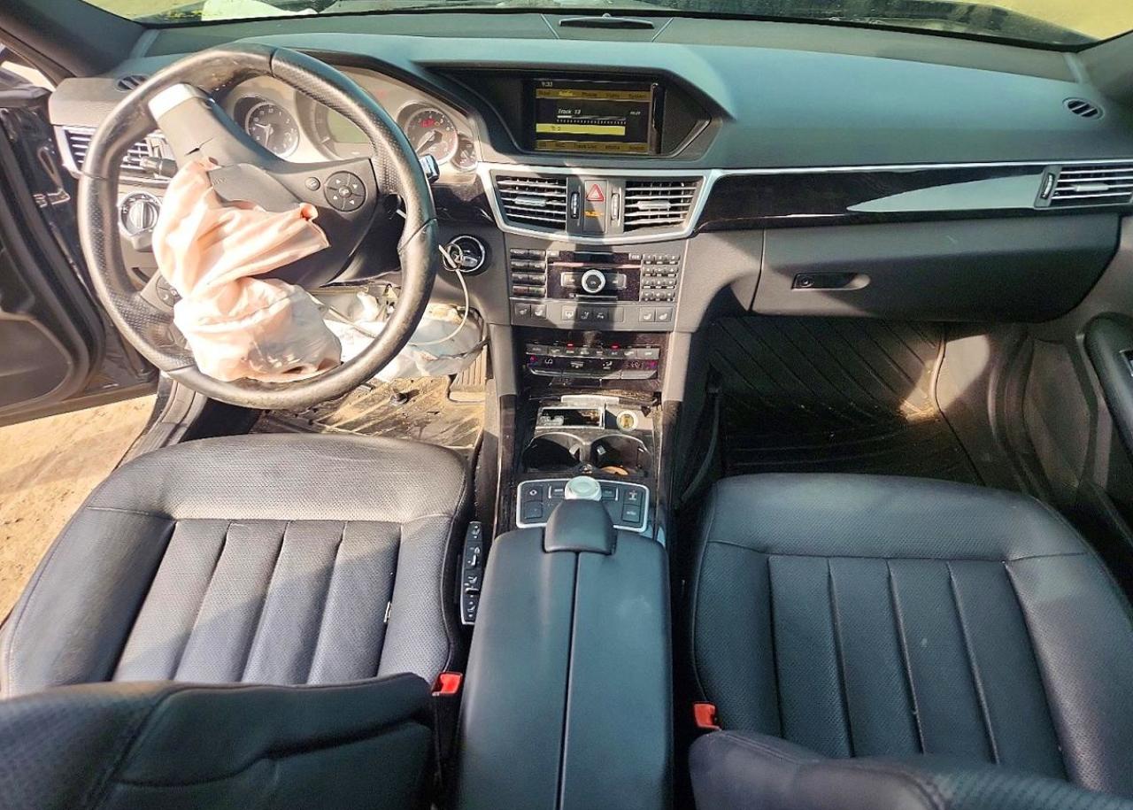 2011 Mercedes-benz E 550 4matic Black vin: WDDHF9AB7BA409878