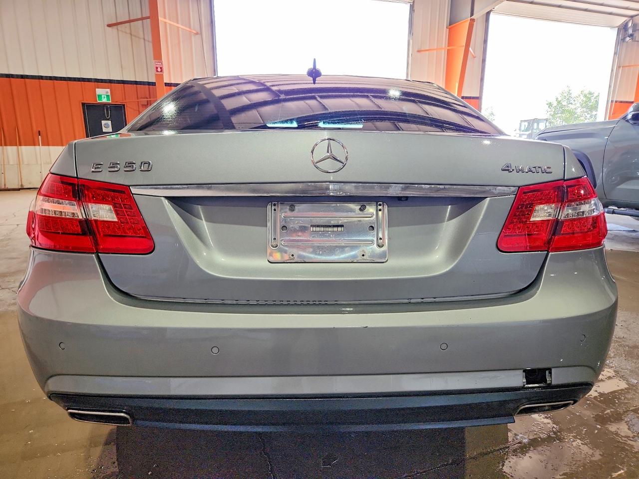 2011 Mercedes-benz E 550 4matic Gray vin: WDDHF9AB8BA492754