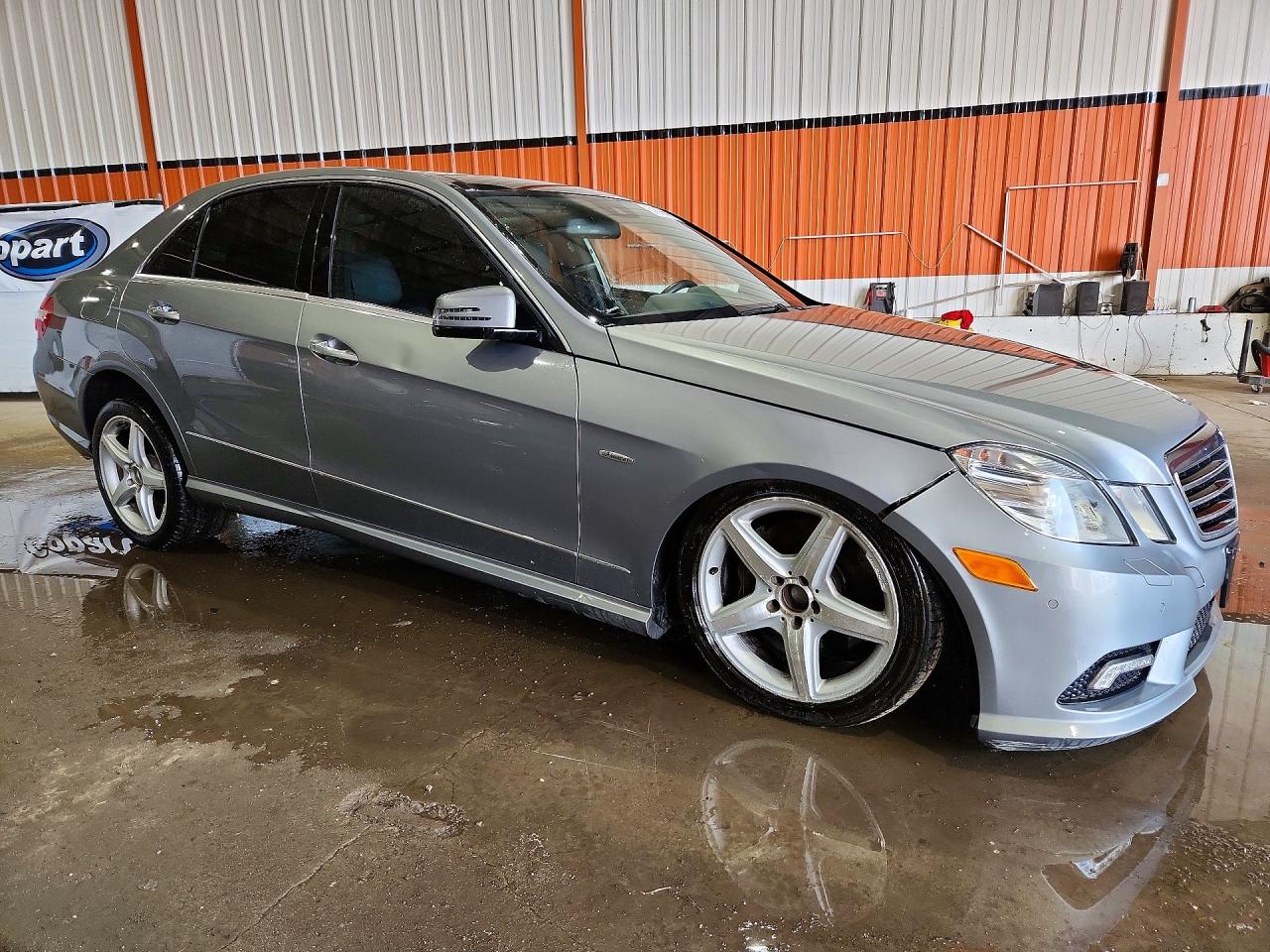 2011 Mercedes-benz E 550 4matic Gray vin: WDDHF9AB8BA492754