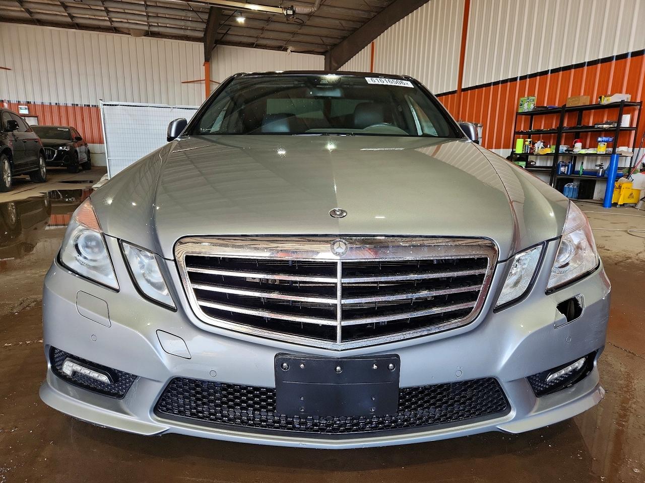 2011 Mercedes-benz E 550 4matic Gray vin: WDDHF9AB8BA492754