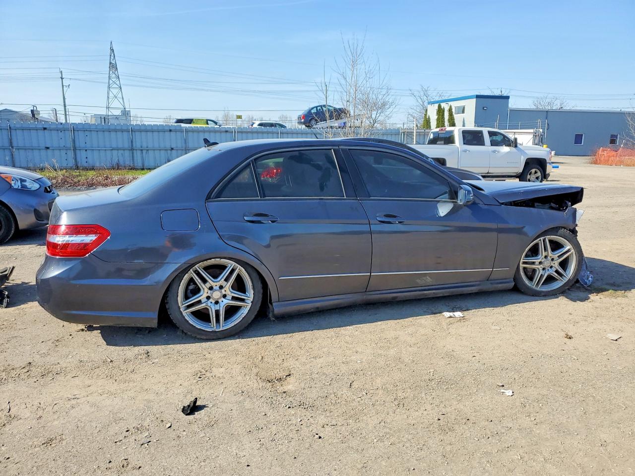 2011 Mercedes-benz E 550 4matic Charcoal vin: WDDHF9AB8BA512758