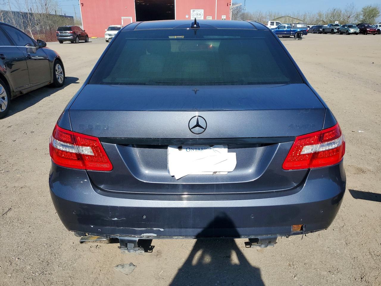 2011 Mercedes-benz E 550 4matic Charcoal vin: WDDHF9AB8BA512758