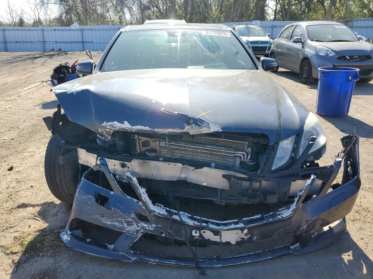 2011 Mercedes-benz E 550 4matic Charcoal vin: WDDHF9AB8BA512758