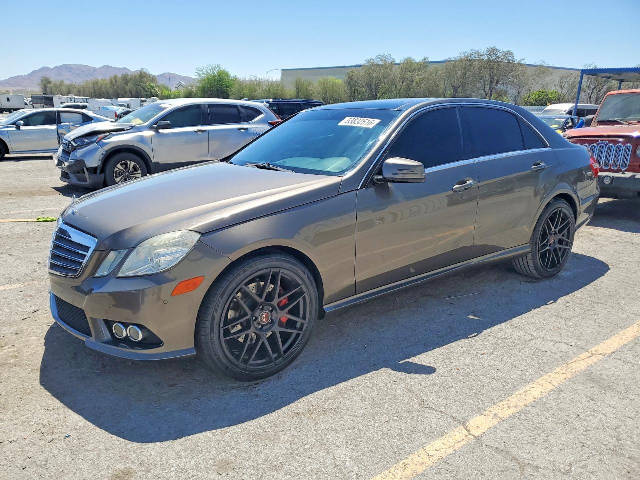 2010 Mercedes-benz E 550 4matic Gray vin: WDDHF9AB9AA130267