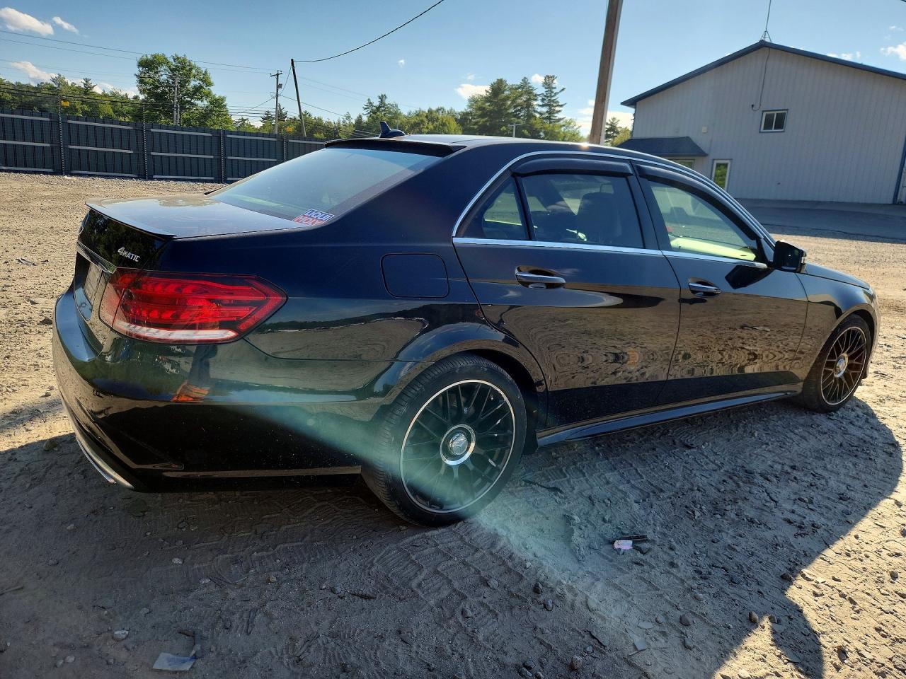 2014 Mercedes-benz E 550 4matic Black vin: WDDHF9BB1EB029531
