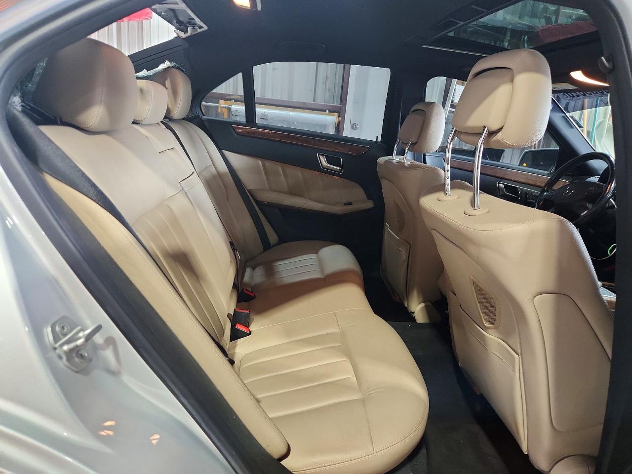 2012 Mercedes-benz E 550 4matic Silver vin: WDDHF9BB7CA545010