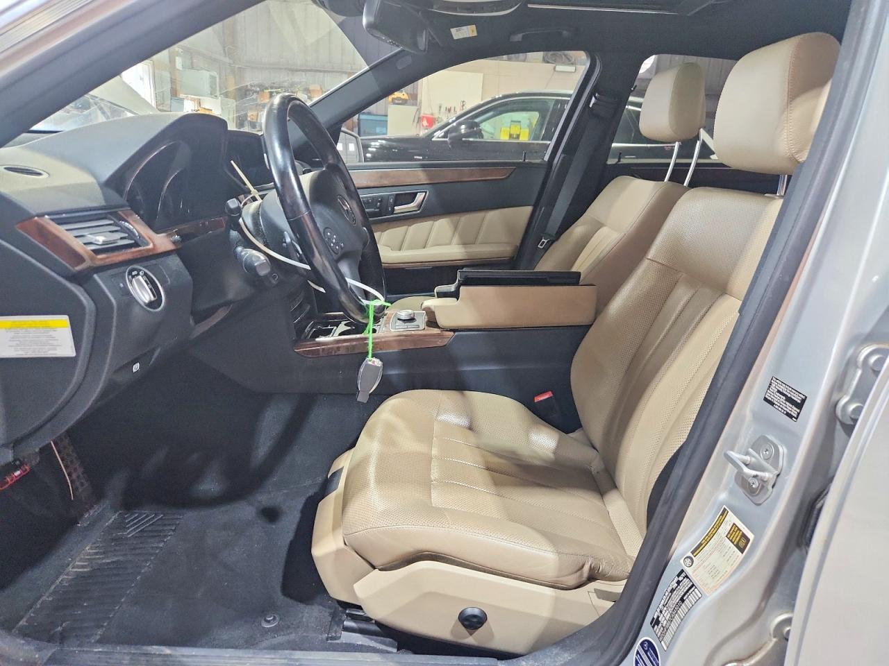 2012 Mercedes-benz E 550 4matic Silver vin: WDDHF9BB7CA545010