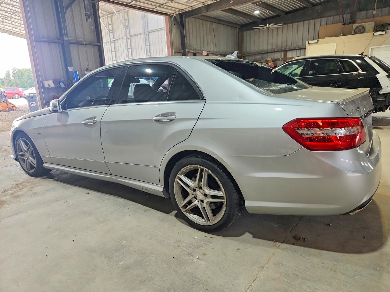 2012 Mercedes-benz E 550 4matic Silver vin: WDDHF9BB7CA545010