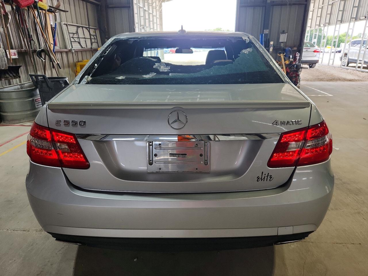 2012 Mercedes-benz E 550 4matic Silver vin: WDDHF9BB7CA545010