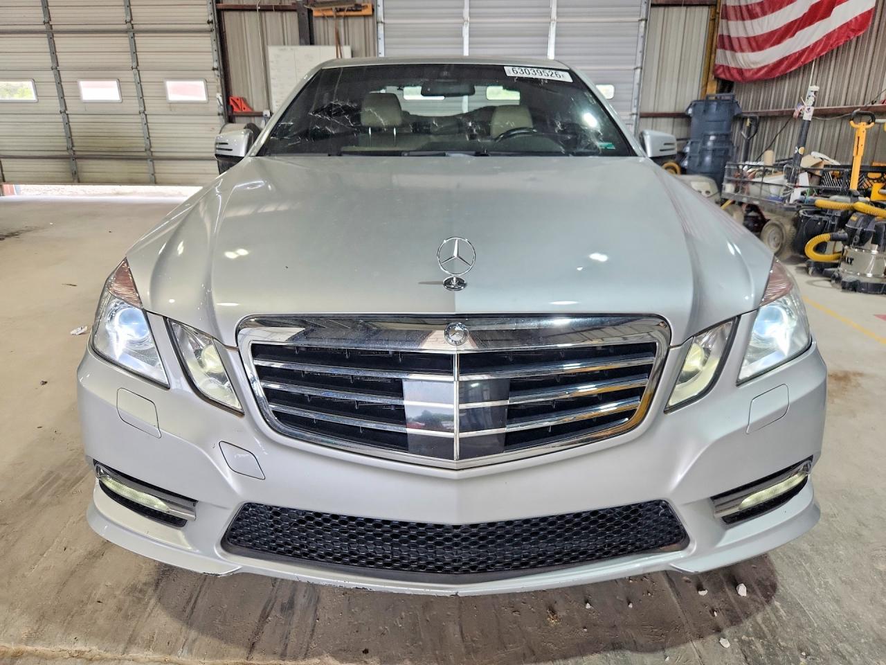 2012 Mercedes-benz E 550 4matic Silver vin: WDDHF9BB7CA545010
